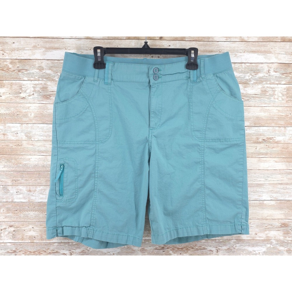 Lee High Waist Bermuda Platinum Label Chino Shorts Womens 18